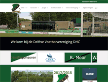 Tablet Screenshot of dhc-delft.nl